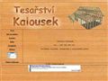 http://www.tesarstvi-kalousek.wz.cz
